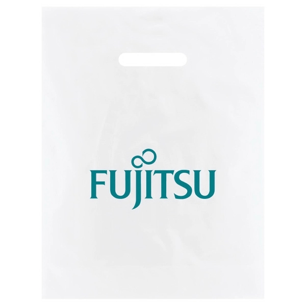 2.5 ml. high density frosted clear plastic bag with die cut... from ASI 75731 PWS / Pacific Western Sales/Cater Line