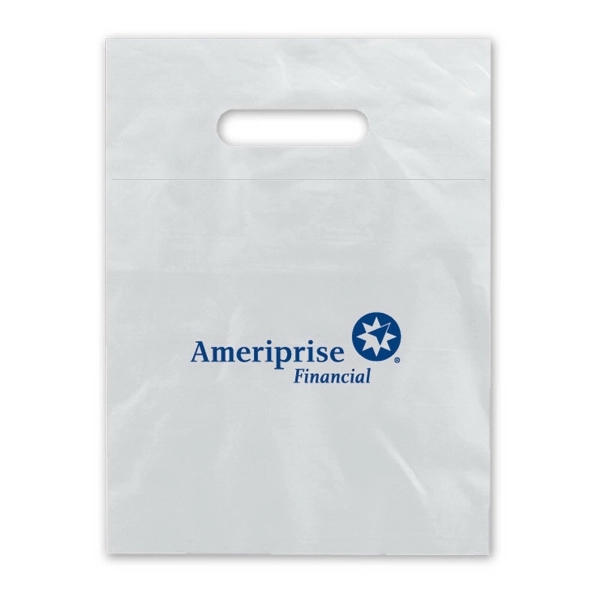 2.5 mil. low density fold-over die cut handle bags.... from ASI 75731 PWS / Pacific Western Sales/Cater Line
