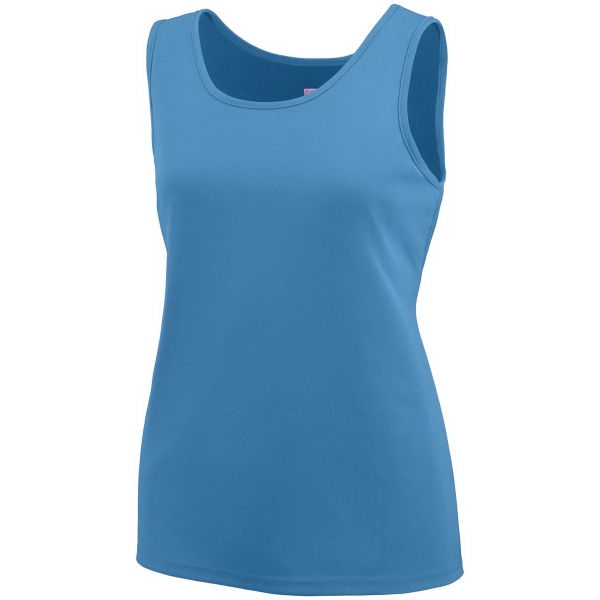 100% polyester wicking knit training tank top that's sold blank at... from ASI 37461 Augusta Sportswear