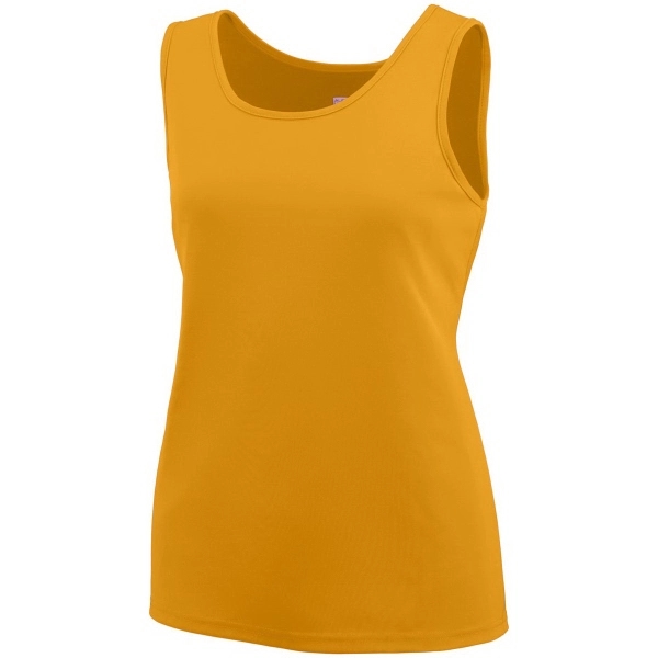 100% polyester wicking knit training tank top that's sold blank at... from ASI 37461 Augusta Sportswear