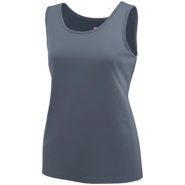 100% polyester wicking knit training tank top that's sold blank at... from ASI 37461 Augusta Sportswear