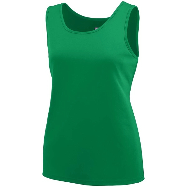 100% polyester wicking knit training tank top that's sold blank at... from ASI 37461 Augusta Sportswear