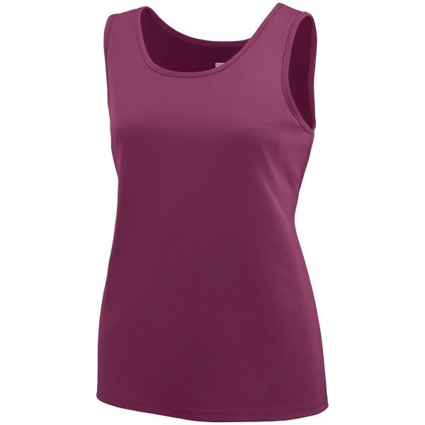 100% polyester wicking knit training tank top that's sold blank at... from ASI 37461 Augusta Sportswear