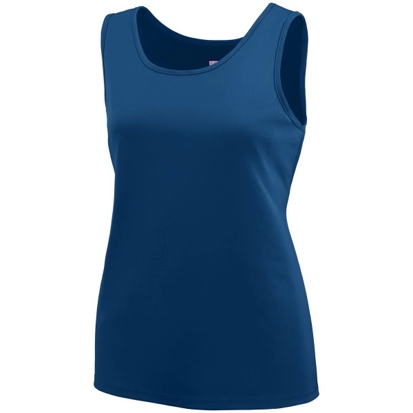 100% polyester wicking knit training tank top that's sold blank at... from ASI 37461 Augusta Sportswear