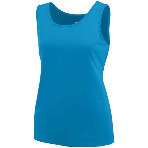 100% polyester wicking knit training tank top that's sold blank at... from ASI 37461 Augusta Sportswear