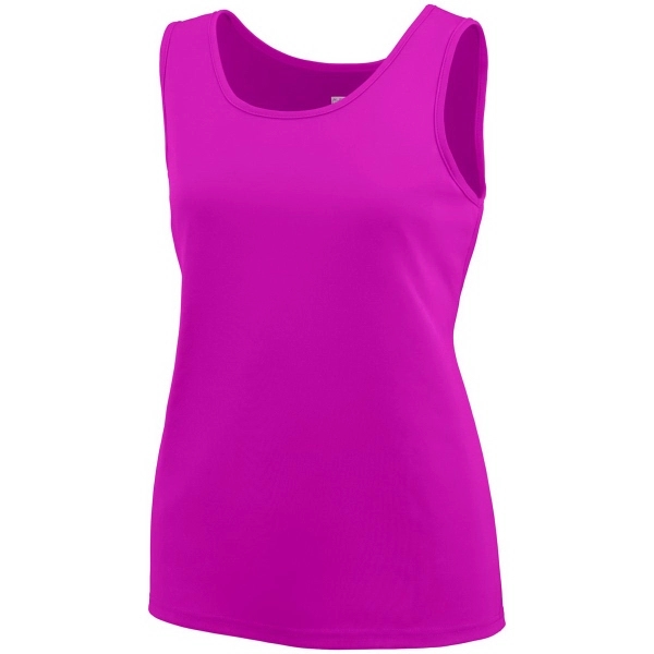 100% polyester wicking knit training tank top that's sold blank at... from ASI 37461 Augusta Sportswear