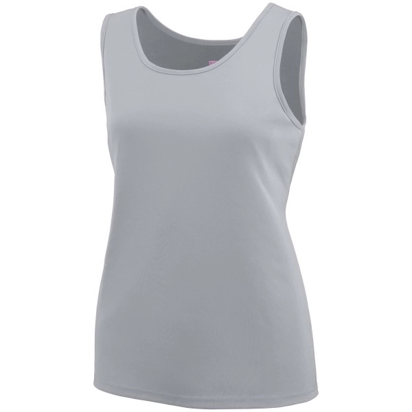 100% polyester wicking knit training tank top that's sold blank at... from ASI 37461 Augusta Sportswear