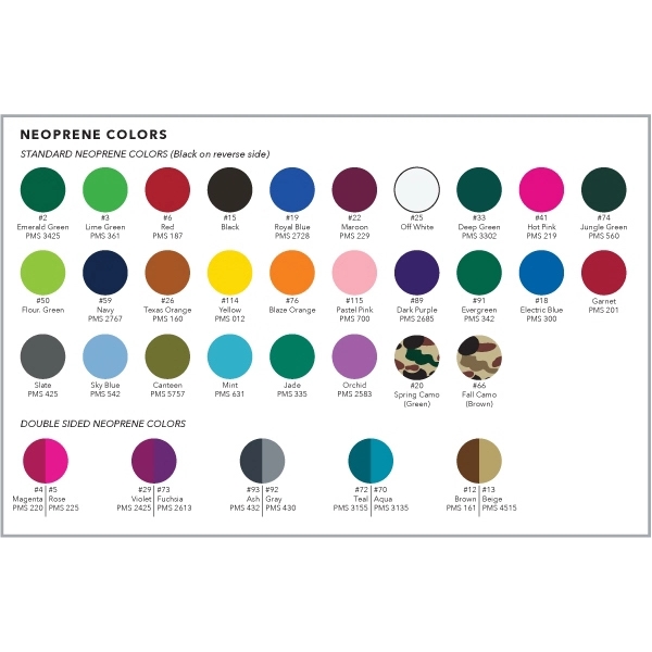 Fold flat can and bottle holder made of high quality neoprene... from ASI 74710 Numo / NUMO