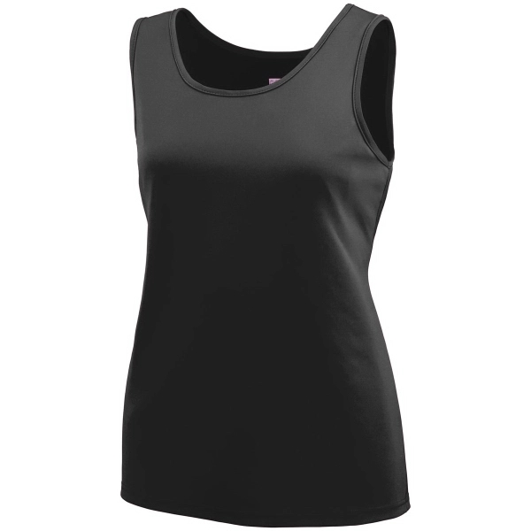 Girls training tank made from 100% polyester wicking knit.... from ASI 37461 Augusta Sportswear