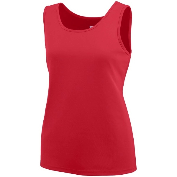 Girls training tank made from 100% polyester wicking knit.... from ASI 37461 Augusta Sportswear