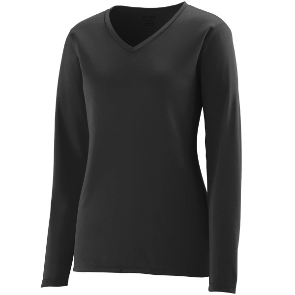 T-shirt made of 100%polyester wicking knit with a ladies' fit and... from ASI 37461 Augusta Sportswear / Augusta Sportswear, Inc. d/b/a Momentec Brands