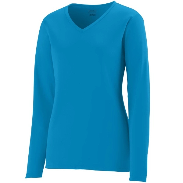 T-shirt made of 100%polyester wicking knit with a ladies' fit and... from ASI 37461 Augusta Sportswear / Augusta Sportswear, Inc. d/b/a Momentec Brands