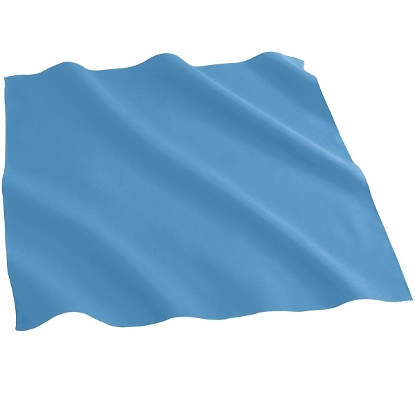21.5" x 21.5" cotton bandanna with merrowed edges; sold blank.... from ASI 37461 Augusta Sportswear