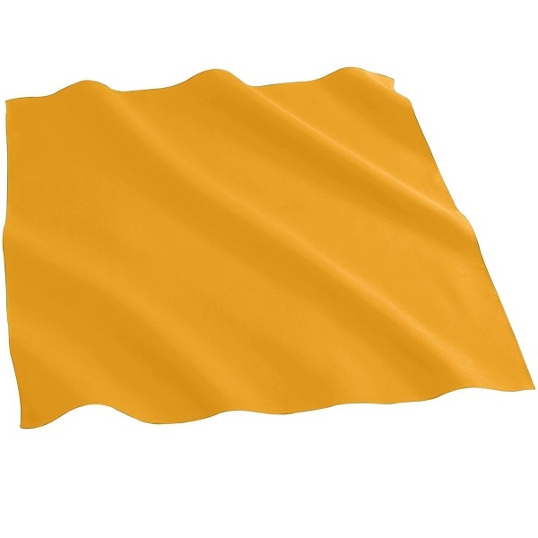 21.5" x 21.5" cotton bandanna with merrowed edges; sold blank.... from ASI 37461 Augusta Sportswear