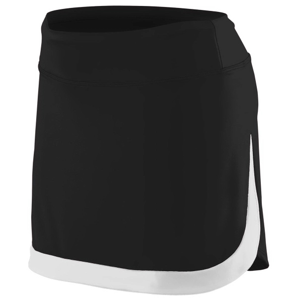 Ladies Action Color Block Skort with lightweight polyester... from ASI 37461 Augusta Sportswear