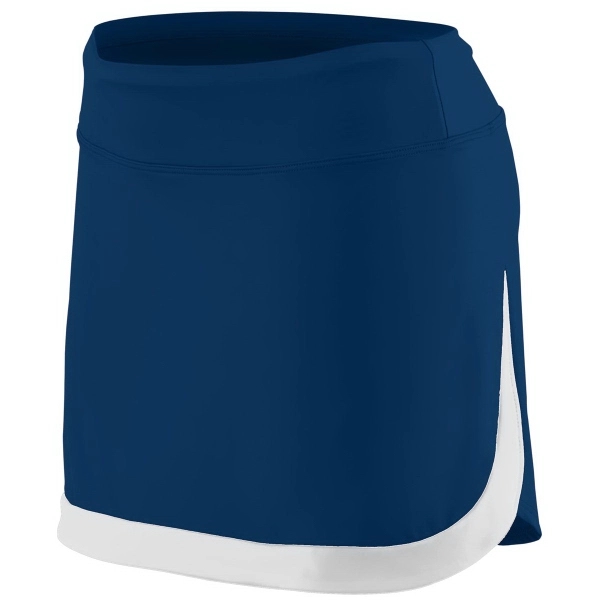 Ladies Action Color Block Skort with lightweight polyester... from ASI 37461 Augusta Sportswear