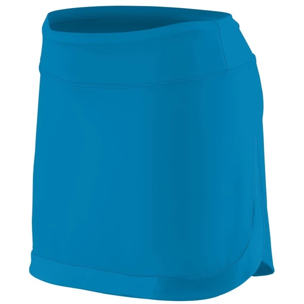 Ladies Action Color Block Skort with lightweight polyester... from ASI 37461 Augusta Sportswear