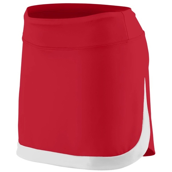 Ladies Action Color Block Skort with lightweight polyester... from ASI 37461 Augusta Sportswear