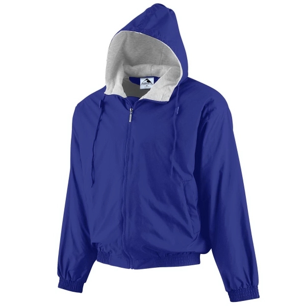Youth jacket made of 100% nylon taffeta with fleece lining and... from ASI 37461 Augusta Sportswear