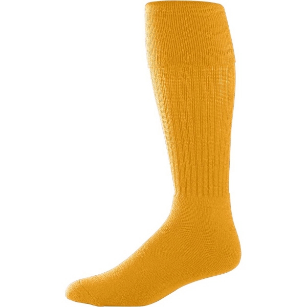 Youth size, knee-length soccer tube sock with fold-down cuff and fully... from ASI 37461 Augusta Sportswear