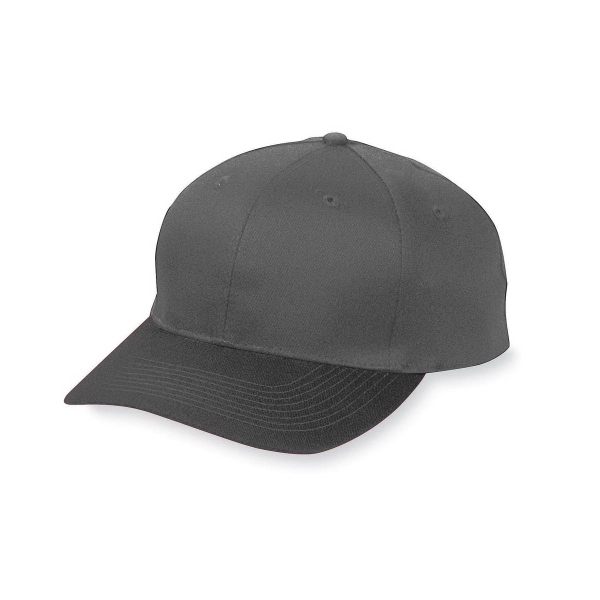 Adult six-panel cotton twill low-profile cap with pre-curved bill... from ASI 37461 Augusta Sportswear