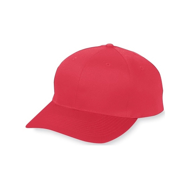 Youth six panel cotton twill low profile cap with pro-style crown.... from ASI 37461 Augusta Sportswear / Holloway Sportswear Inc