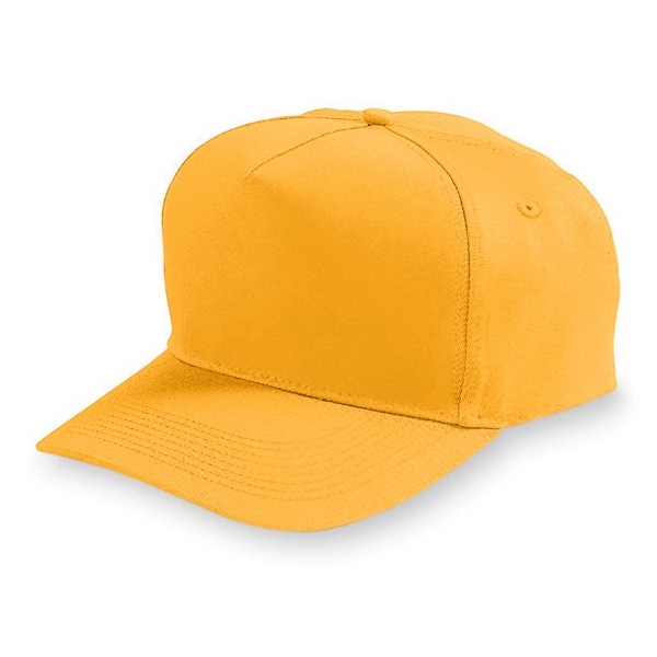 Youth five-panel cap made of 100% cotton twill.... from ASI 37461 Augusta Sportswear