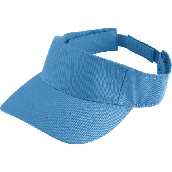 Adult-sized visor made from 100% pre-washed cotton twill... from ASI 37461 Augusta Sportswear / Holloway Sportswear Inc