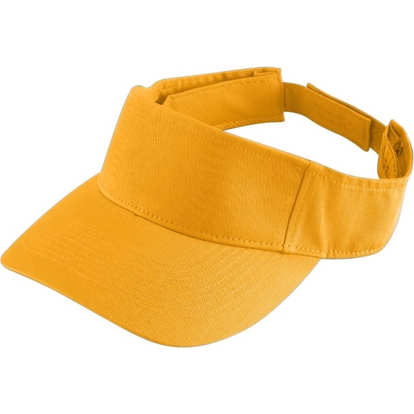Adult-sized visor made from 100% pre-washed cotton twill... from ASI 37461 Augusta Sportswear / Holloway Sportswear Inc