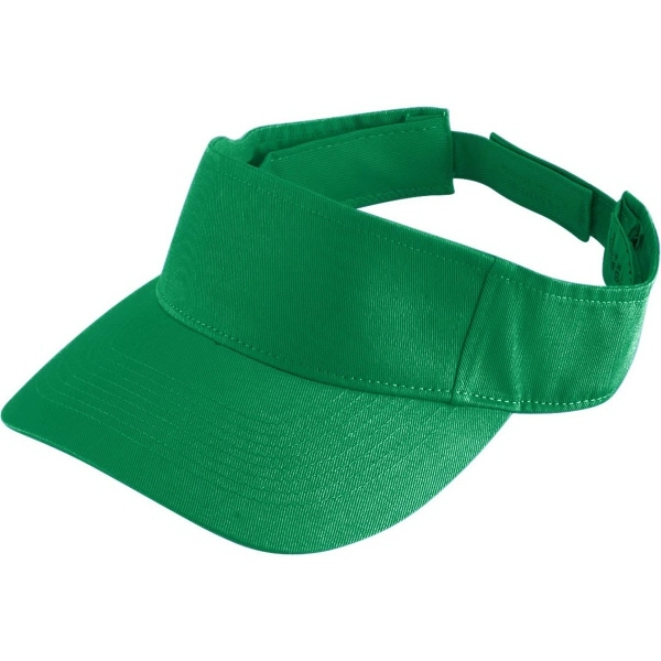 Adult-sized visor made from 100% pre-washed cotton twill... from ASI 37461 Augusta Sportswear / Holloway Sportswear Inc
