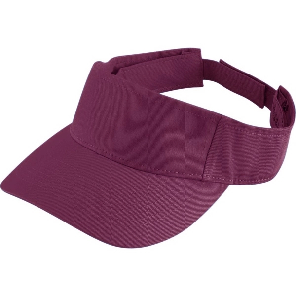 Adult-sized visor made from 100% pre-washed cotton twill... from ASI 37461 Augusta Sportswear / Holloway Sportswear Inc