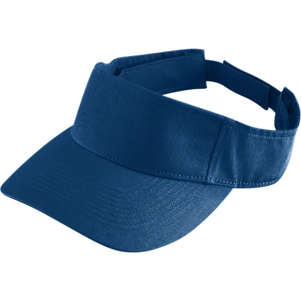 Adult-sized visor made from 100% pre-washed cotton twill... from ASI 37461 Augusta Sportswear / Holloway Sportswear Inc