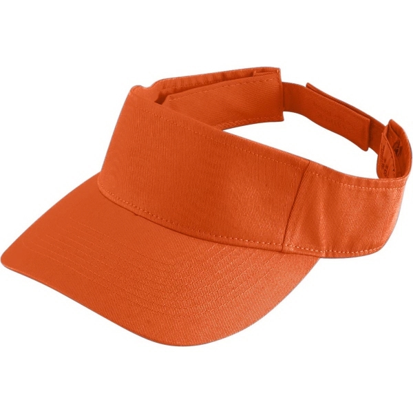 Adult-sized visor made from 100% pre-washed cotton twill... from ASI 37461 Augusta Sportswear / Holloway Sportswear Inc