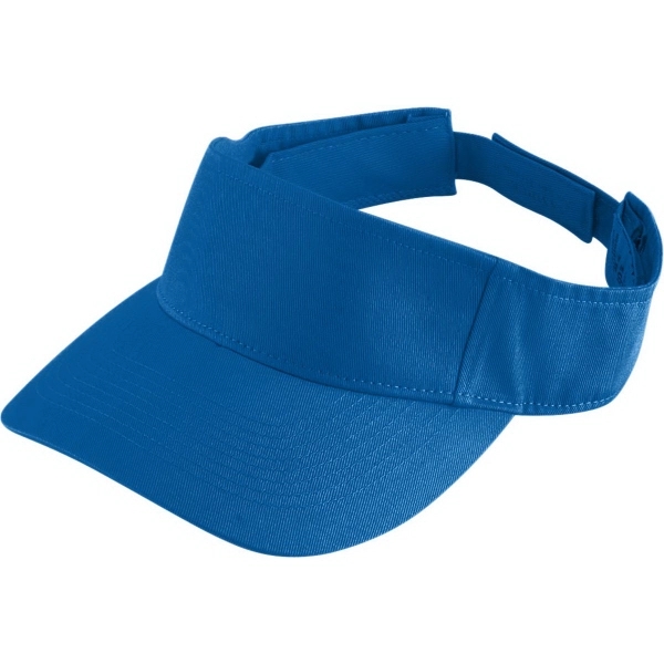 Adult-sized visor made from 100% pre-washed cotton twill... from ASI 37461 Augusta Sportswear / Holloway Sportswear Inc