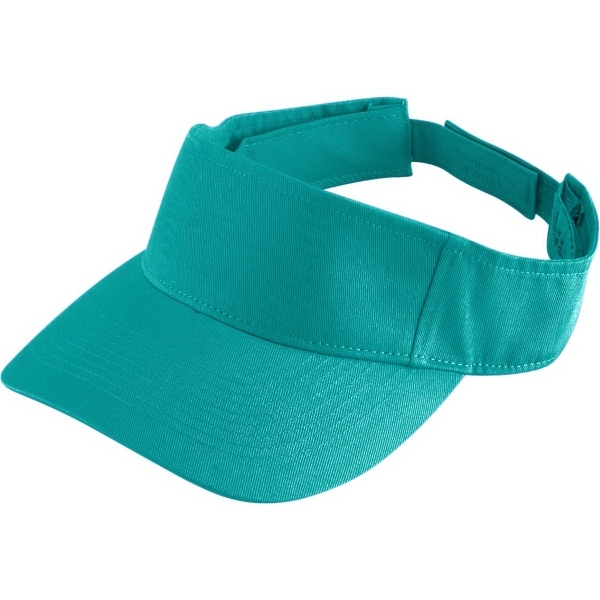 Adult-sized visor made from 100% pre-washed cotton twill... from ASI 37461 Augusta Sportswear / Holloway Sportswear Inc