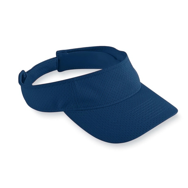Adult athletic mesh visor with tricot backing and three panels.... from ASI 37461 Augusta Sportswear / Holloway Sportswear Inc