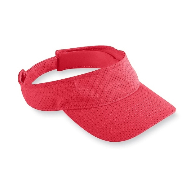 Adult athletic mesh visor with tricot backing and three panels.... from ASI 37461 Augusta Sportswear / Holloway Sportswear Inc