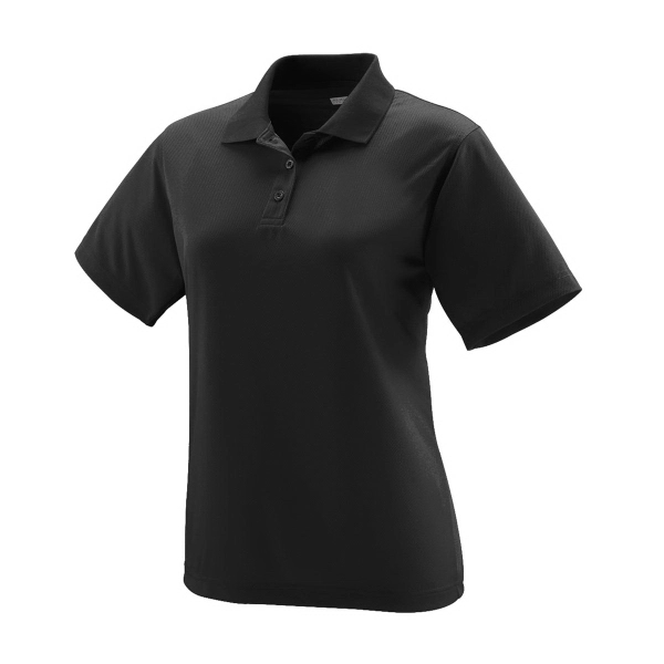 Ladies' wicking closed hole mesh sport shirt made of 100% polyester... from ASI 37461 Augusta Sportswear