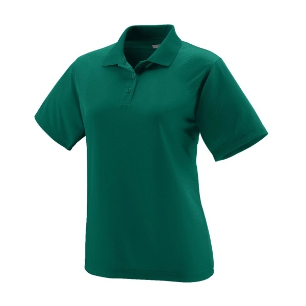 Ladies' wicking closed hole mesh sport shirt made of 100% polyester... from ASI 37461 Augusta Sportswear