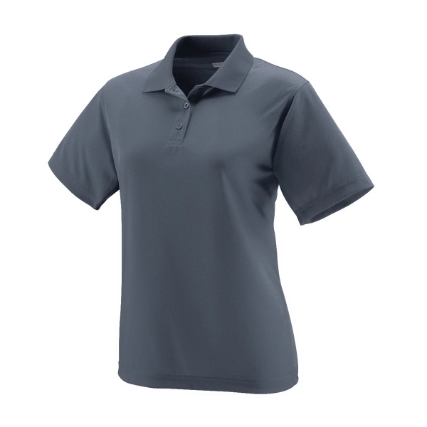Ladies' wicking closed hole mesh sport shirt made of 100% polyester... from ASI 37461 Augusta Sportswear