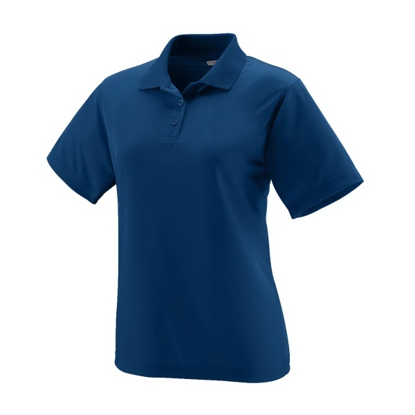 Ladies' wicking closed hole mesh sport shirt made of 100% polyester... from ASI 37461 Augusta Sportswear