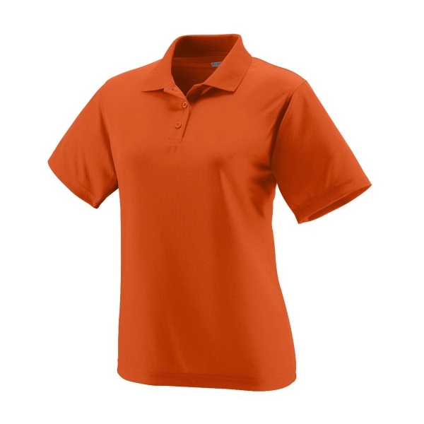 Ladies' wicking closed hole mesh sport shirt made of 100% polyester... from ASI 37461 Augusta Sportswear