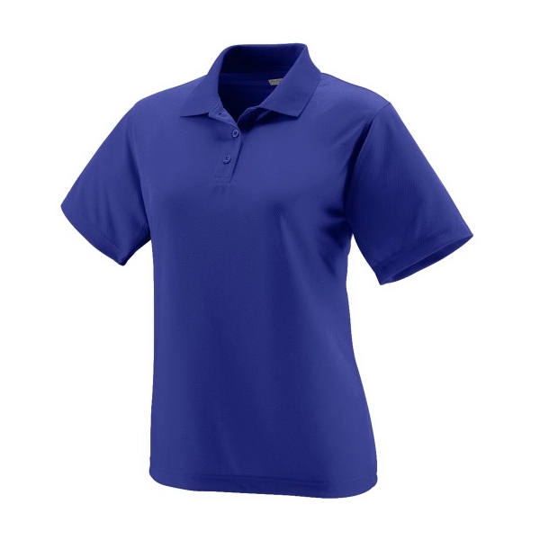 Ladies' wicking closed hole mesh sport shirt made of 100% polyester... from ASI 37461 Augusta Sportswear