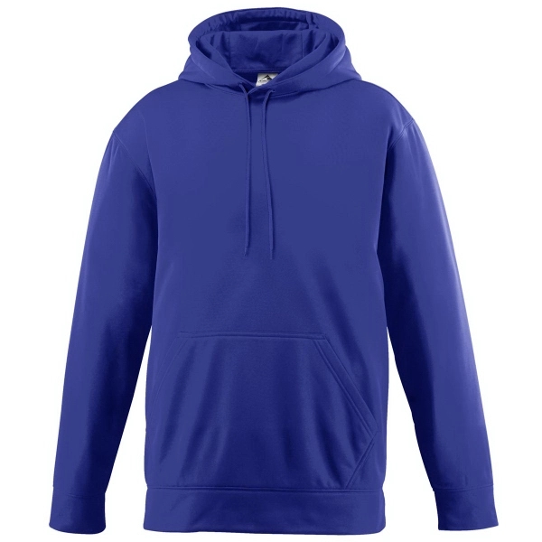 Youth polyester fleece hoodie with moisture wicking. Blank item.... from ASI 37461 Augusta Sportswear