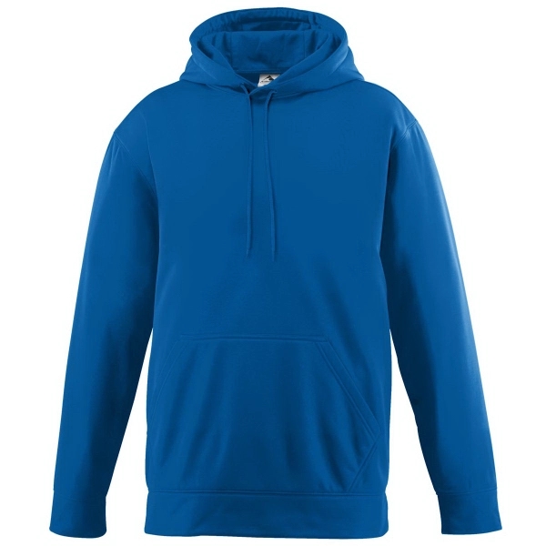 Youth polyester fleece hoodie with moisture wicking. Blank item.... from ASI 37461 Augusta Sportswear