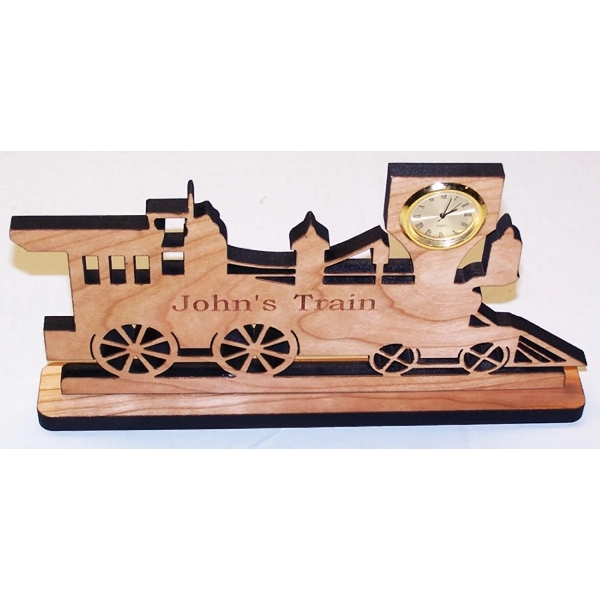 Wooden wall clocks measure 12" and make for a perfect recognition... from ASI 92531 Unique Custom Products / UCP