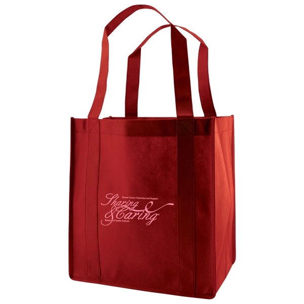 The ultimate grocery tote for any purpose! Made from 100 GSM... from ASI 75731 PWS / Pacific Western Sales/PWS