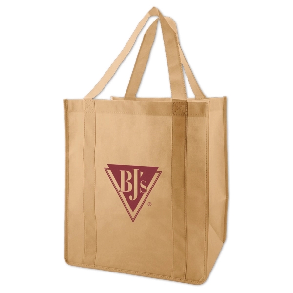 The ultimate grocery tote for any purpose! Made from 100 GSM... from ASI 75731 PWS / Pacific Western Sales/PWS