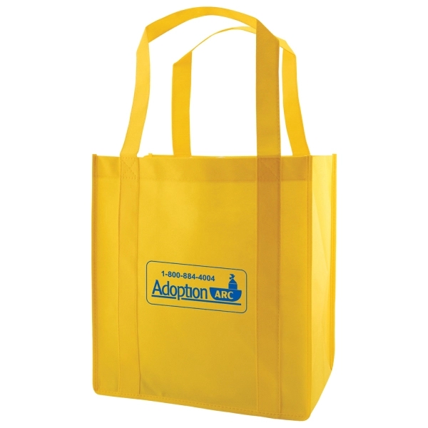 The ultimate grocery tote for any purpose! Made from 100 GSM... from ASI 75731 PWS / Pacific Western Sales/PWS