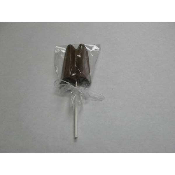 Chocolate Popsicle Double Large On A Stick.... from ASI 47919 Custom Chocolate, LLC